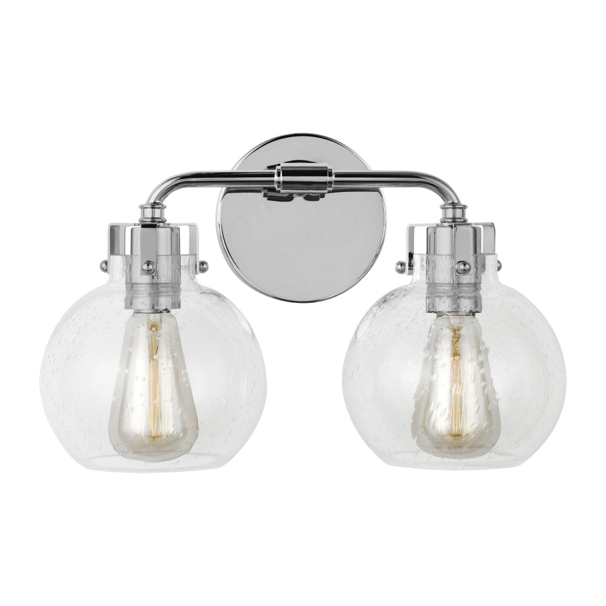 Luminaire de vanité Clara - Chrome 14 3/4" by Visual Comfort Studio | Luminaires & cie