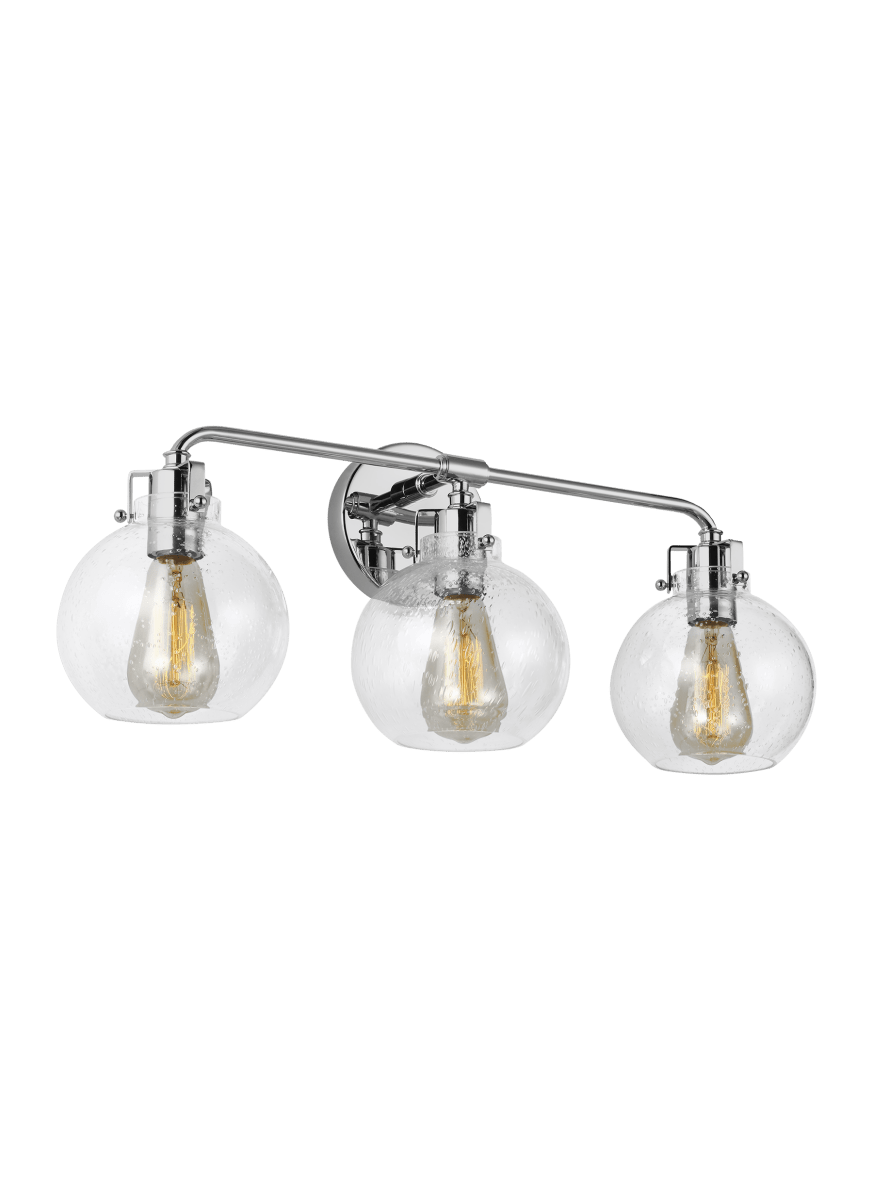 Luminaire de vanité Clara - Chrome 24" 9 5/8" by Visual Comfort Studio | Luminaires & cie