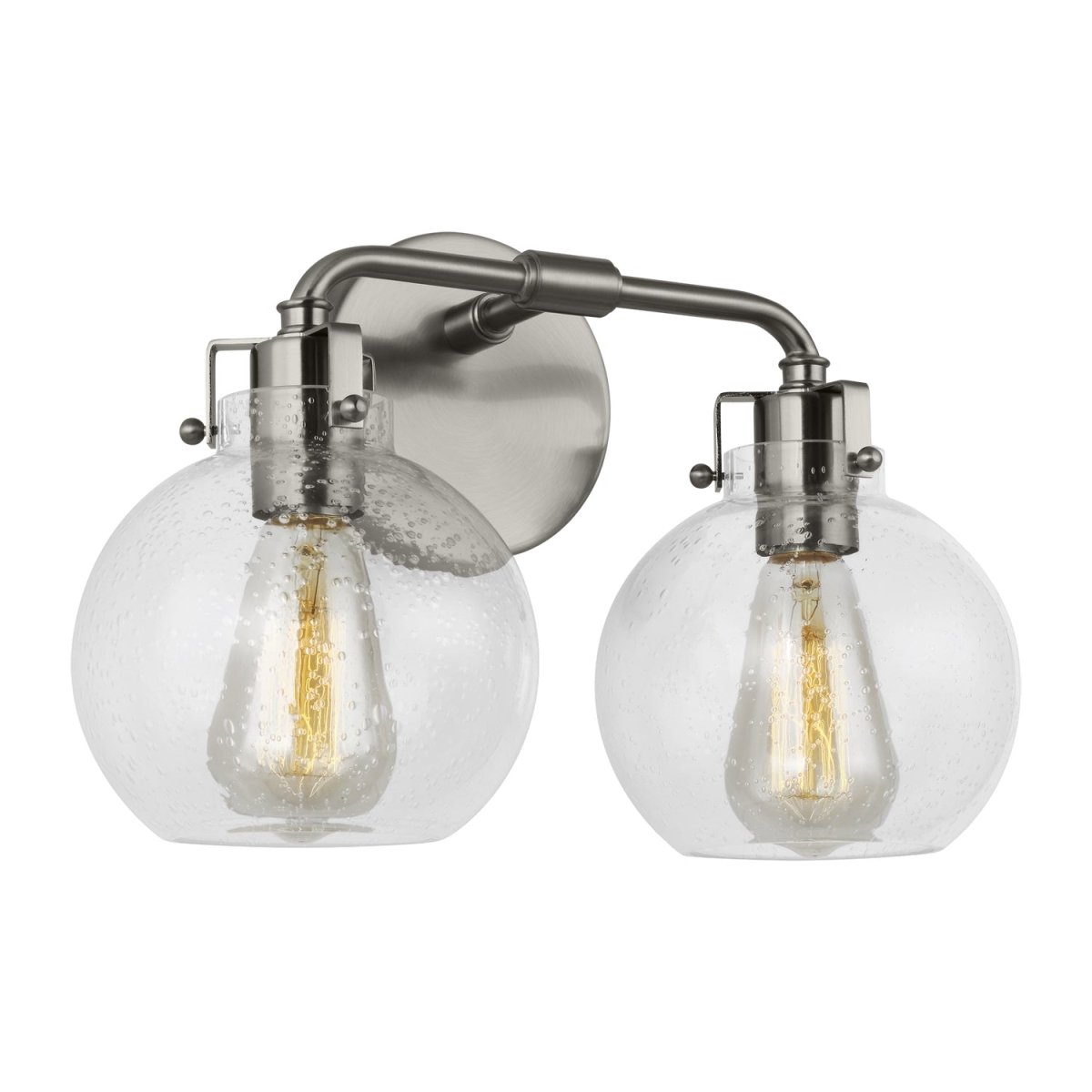 Luminaire de vanité Clara - Nickel satiné 40" by Visual Comfort Studio | Luminaires & cie