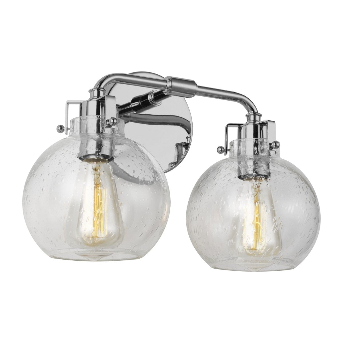 Luminaire de vanité Clara - Nickel satiné 40" by Visual Comfort Studio | Luminaires & cie