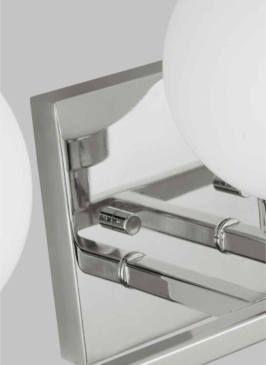 Luminaire de vanité Clybourn - Chrome 13 1/4" by Visual Comfort Studio | Luminaires & cie