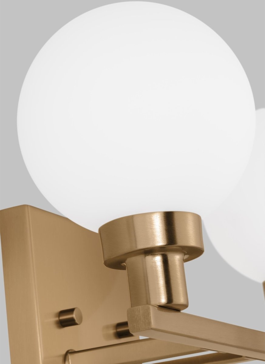 Luminaire de vanité Clybourn - Chrome 13 1/4" by Visual Comfort Studio | Luminaires & cie