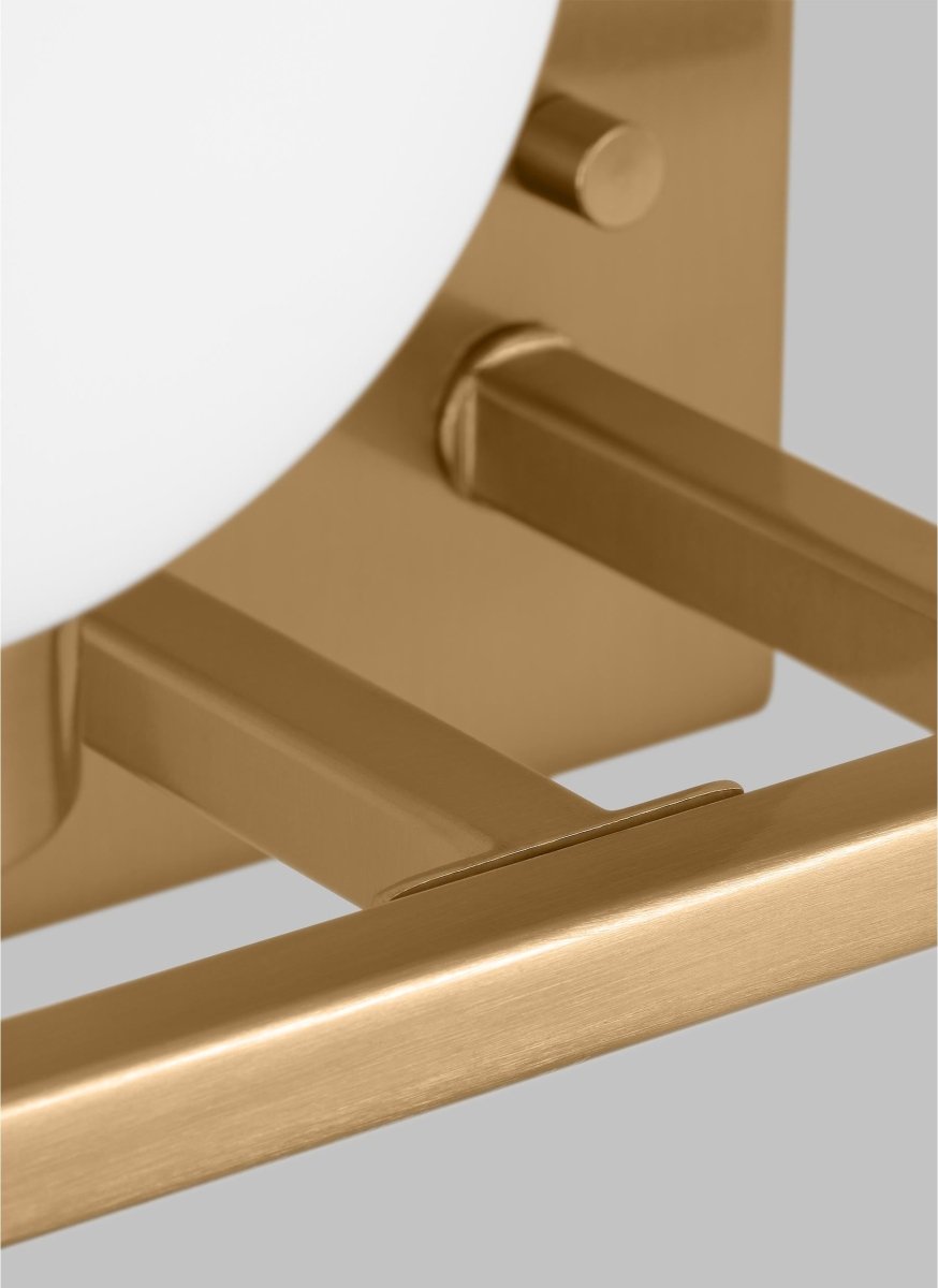 Luminaire de vanité Clybourn - Chrome 13 1/4" by Visual Comfort Studio | Luminaires & cie