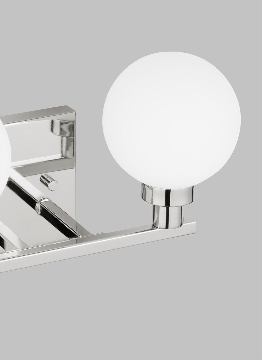 Luminaire de vanité Clybourn - Chrome 13 1/4" by Visual Comfort Studio | Luminaires & cie
