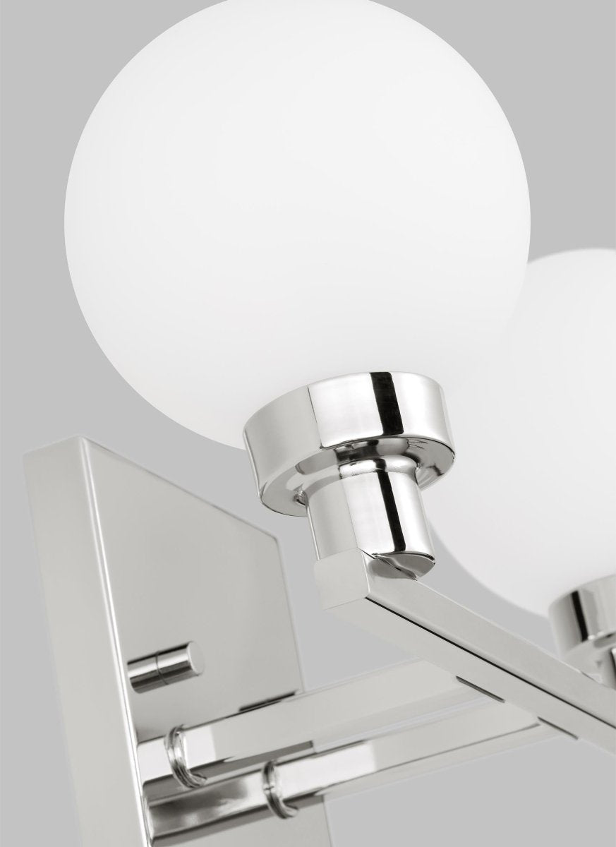 Luminaire de vanité Clybourn - Chrome 13 1/4" by Visual Comfort Studio | Luminaires & cie