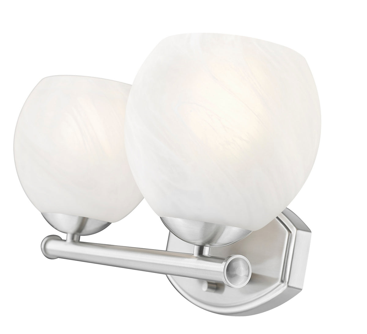Luminaire de vanité Colette Nickel brossé, 16" – vue 4