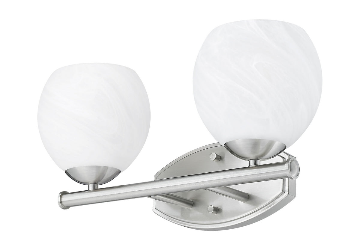 Luminaire de vanité Colette Nickel brossé, 16" – vue 5