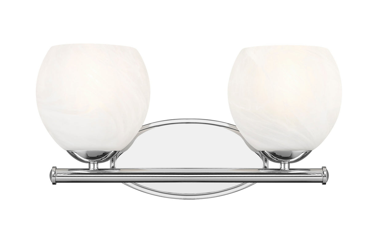 Luminaire de vanité Colette Chrome, 16" – vue 2