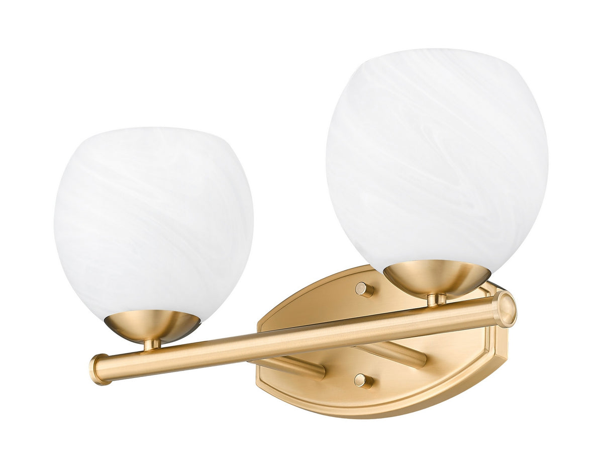 Luminaire de vanité Colette Or moderne, 16" – vue 5