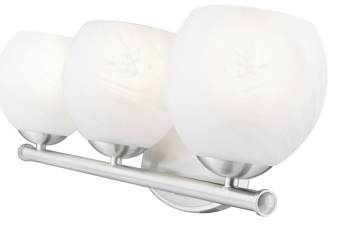 Luminaire de vanité Colette Nickel brossé, 24" – vue 4