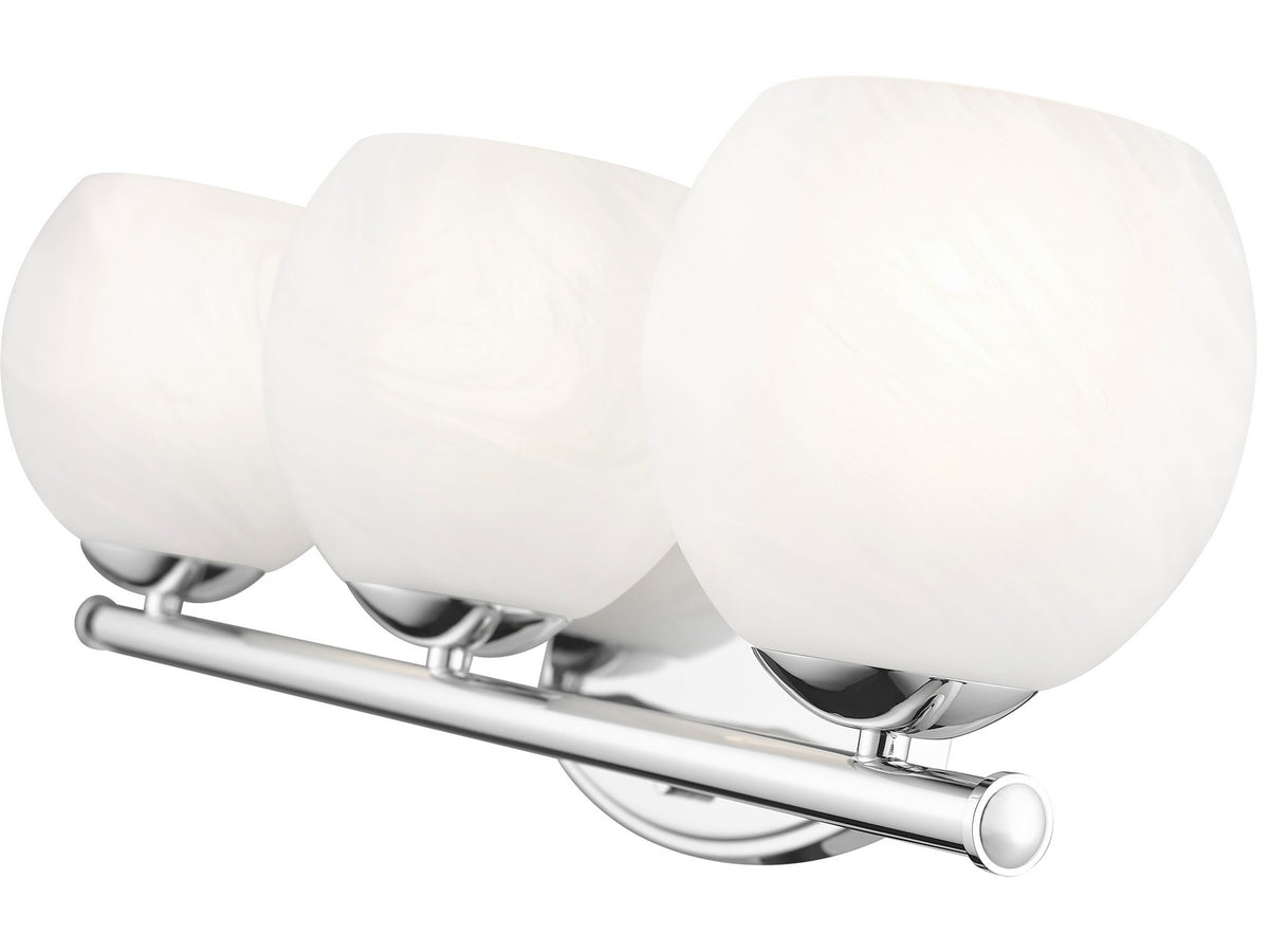 Luminaire de vanité Colette Chrome, 24" – vue 4