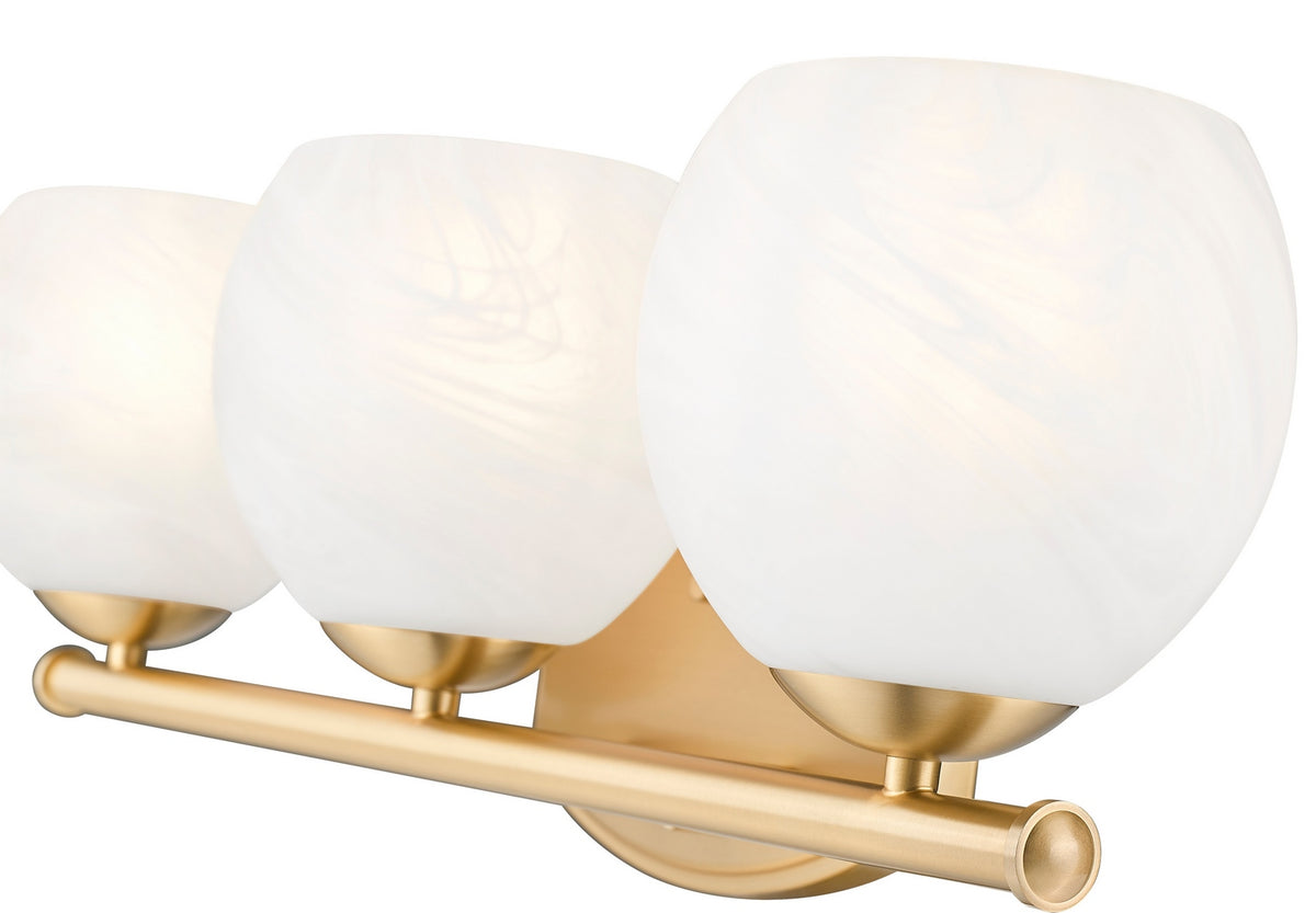 Luminaire de vanité Colette Or moderne, 24" – vue 4