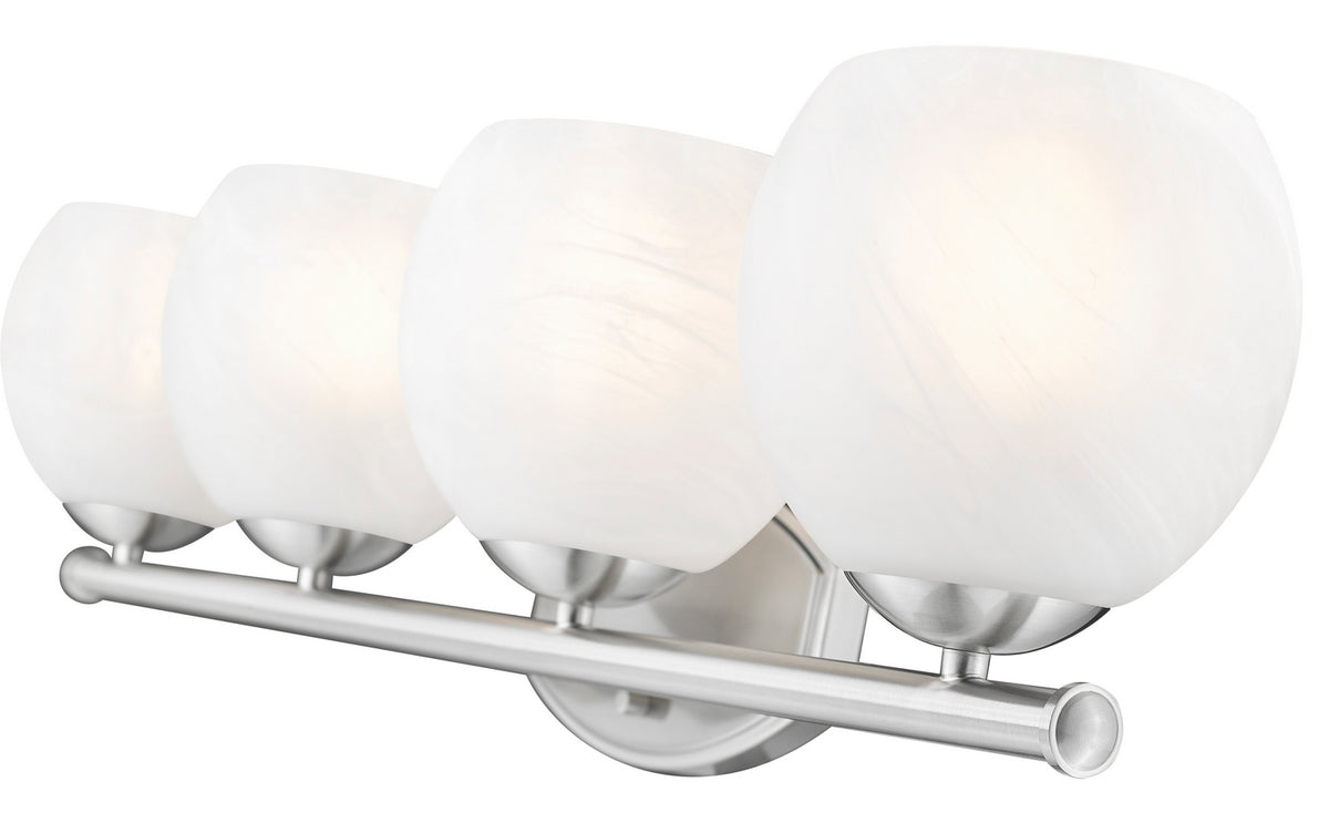 Luminaire de vanité Colette Nickel brossé, 32" – vue 3