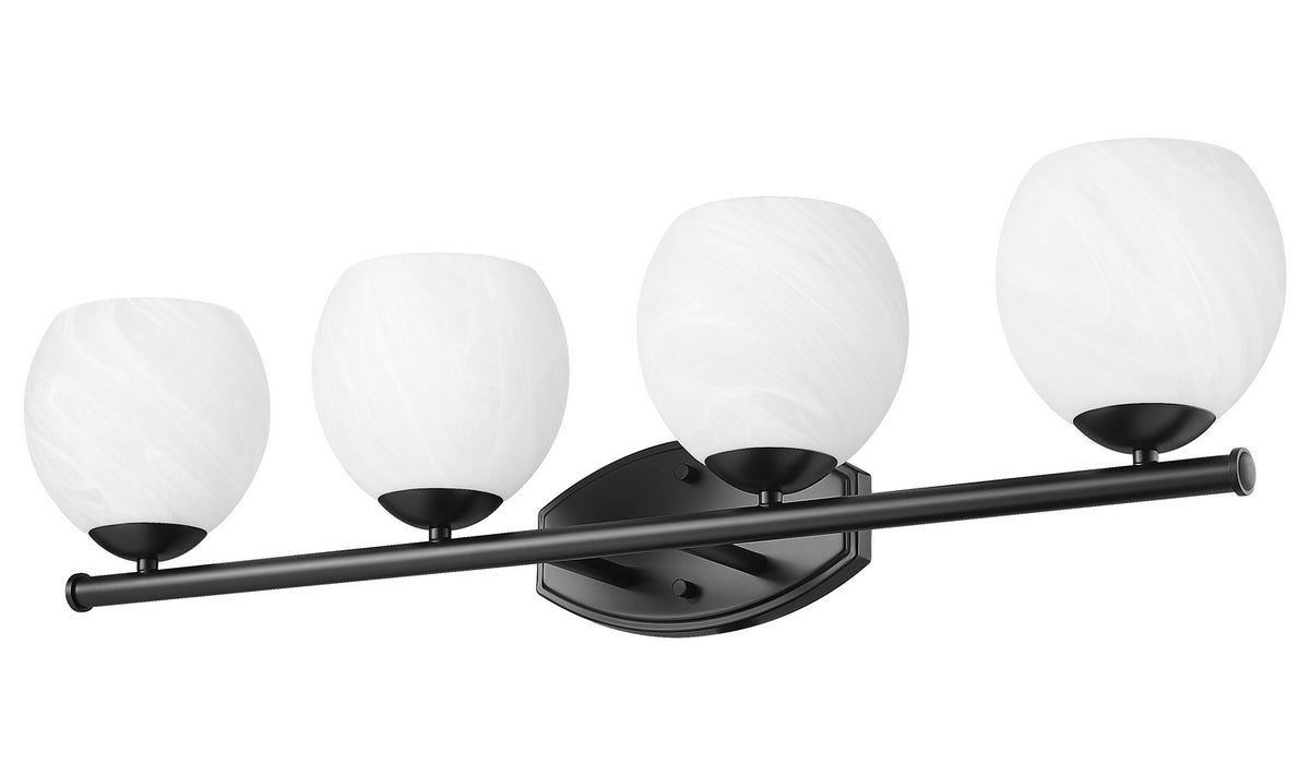 Luminaire de vanité Colette Noir mat, 32" – vue 5