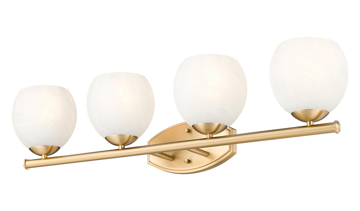 Luminaire de vanité Colette Or moderne, 32" – vue 3