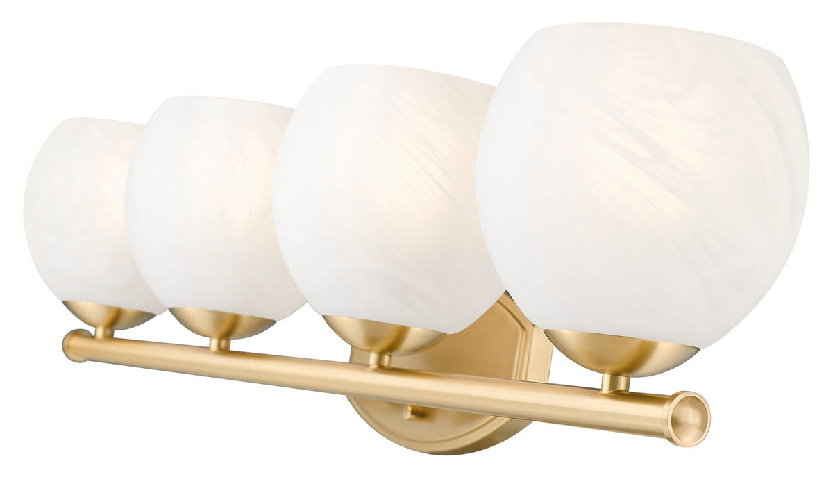 Luminaire de vanité Colette Or moderne, 32" – vue 4