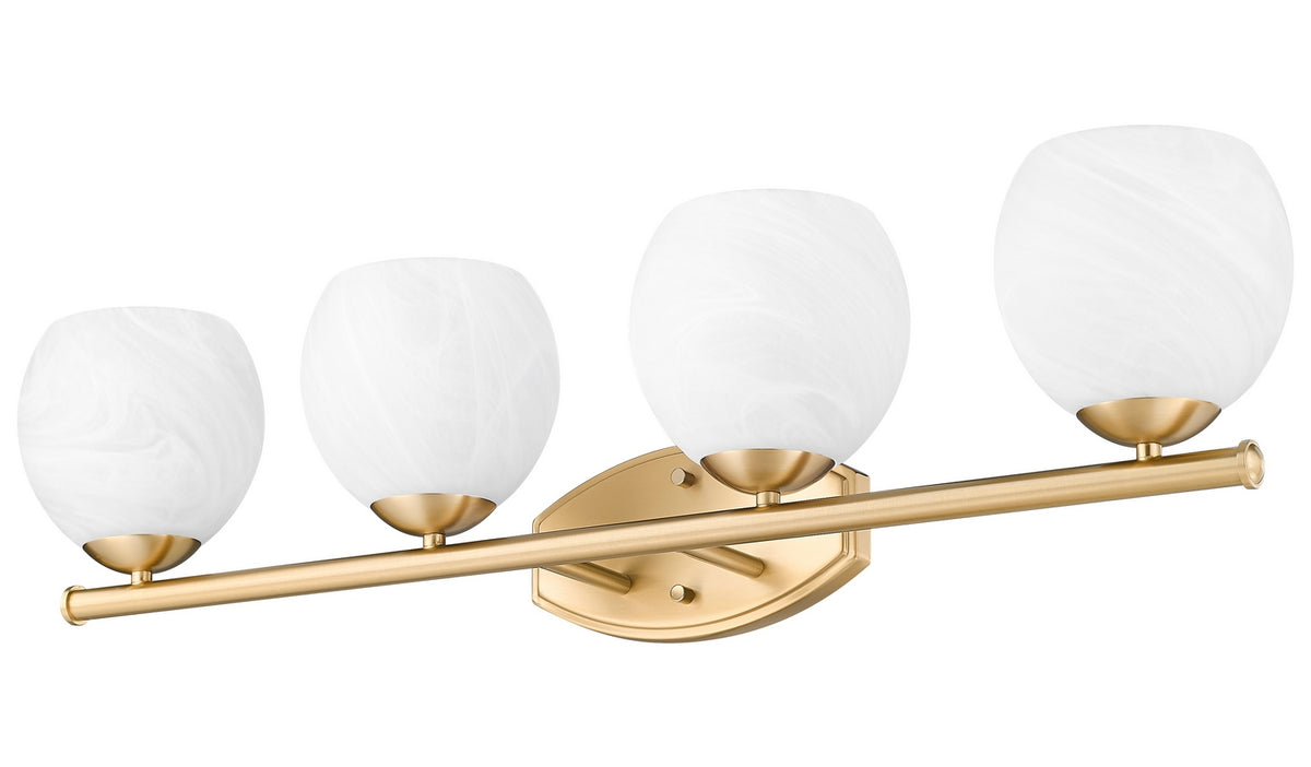 Luminaire de vanité Colette Or moderne, 32" – vue 5