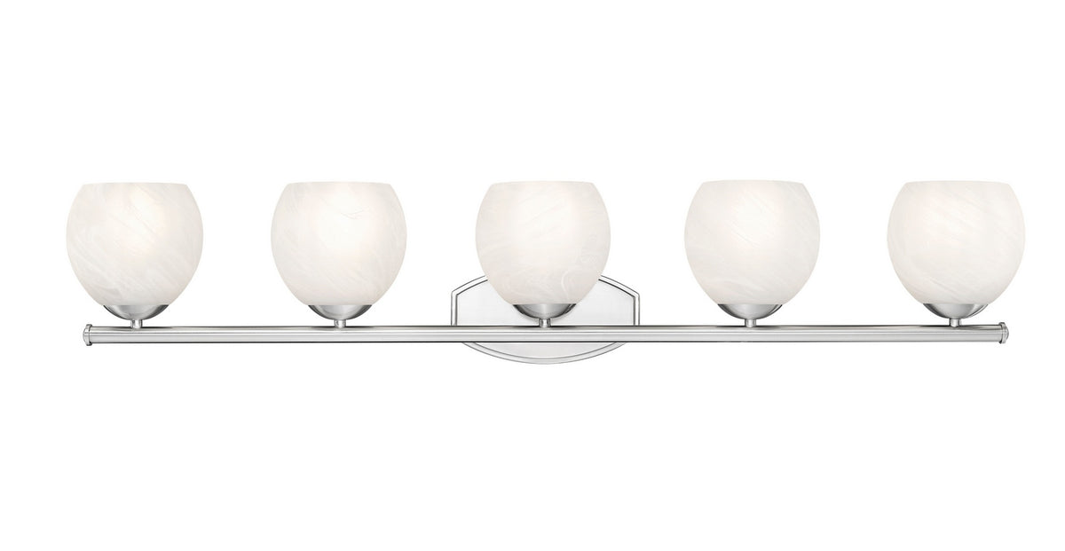 Luminaire de vanité Colette Nickel brossé, 42" – vue 2