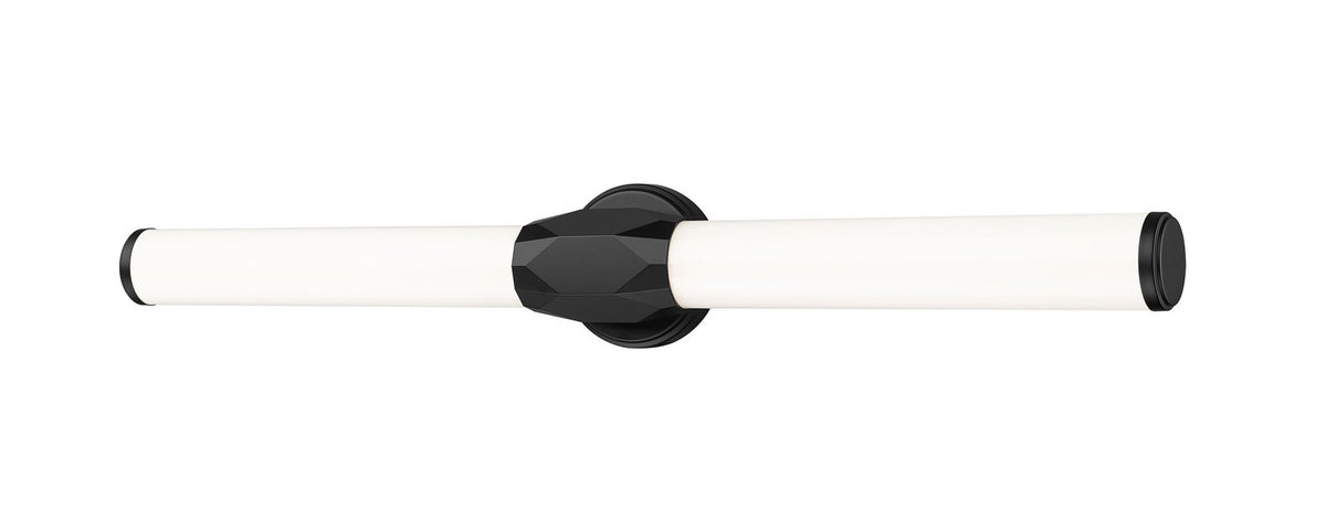 Barre d'éclairage de salle de bain Cooper Noir mat, 32" – Z-Lite