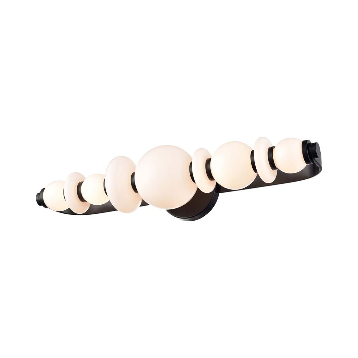 Luminaire de vanité Corsair - Ébène by DVI Lighting | Luminaires & cie