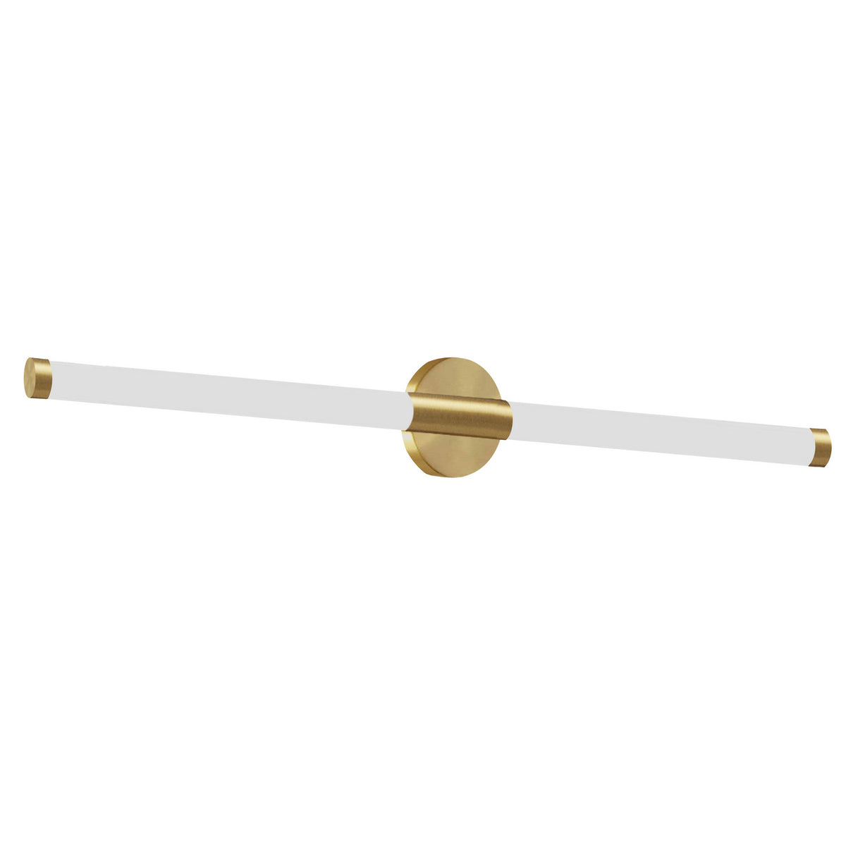 Barre d'éclairage de salle de bain Corvette 36", Laiton vieilli – Dainolite