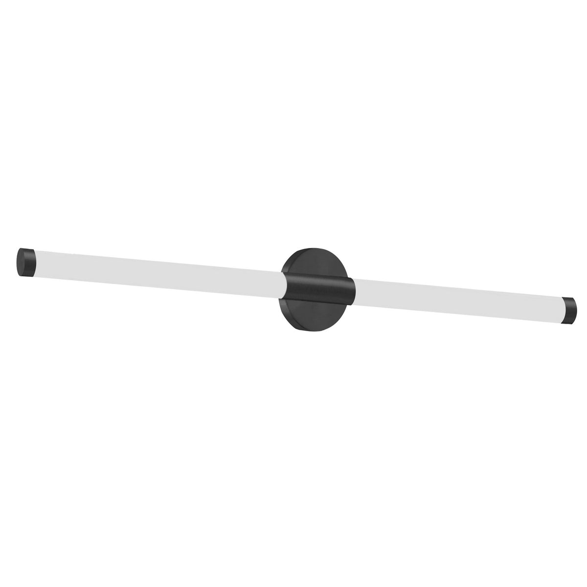 Barre d'éclairage de salle de bain Corvette 36", Noir mat – Dainolite