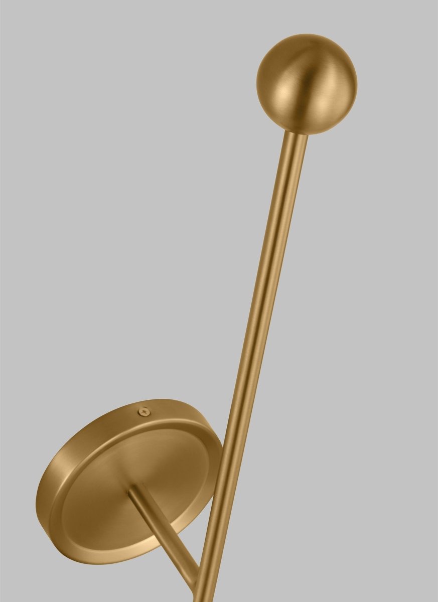 Luminaire de vanité Cosmo - Noir de minuit et laiton brunis 30" by Visual Comfort Studio | Luminaires & cie