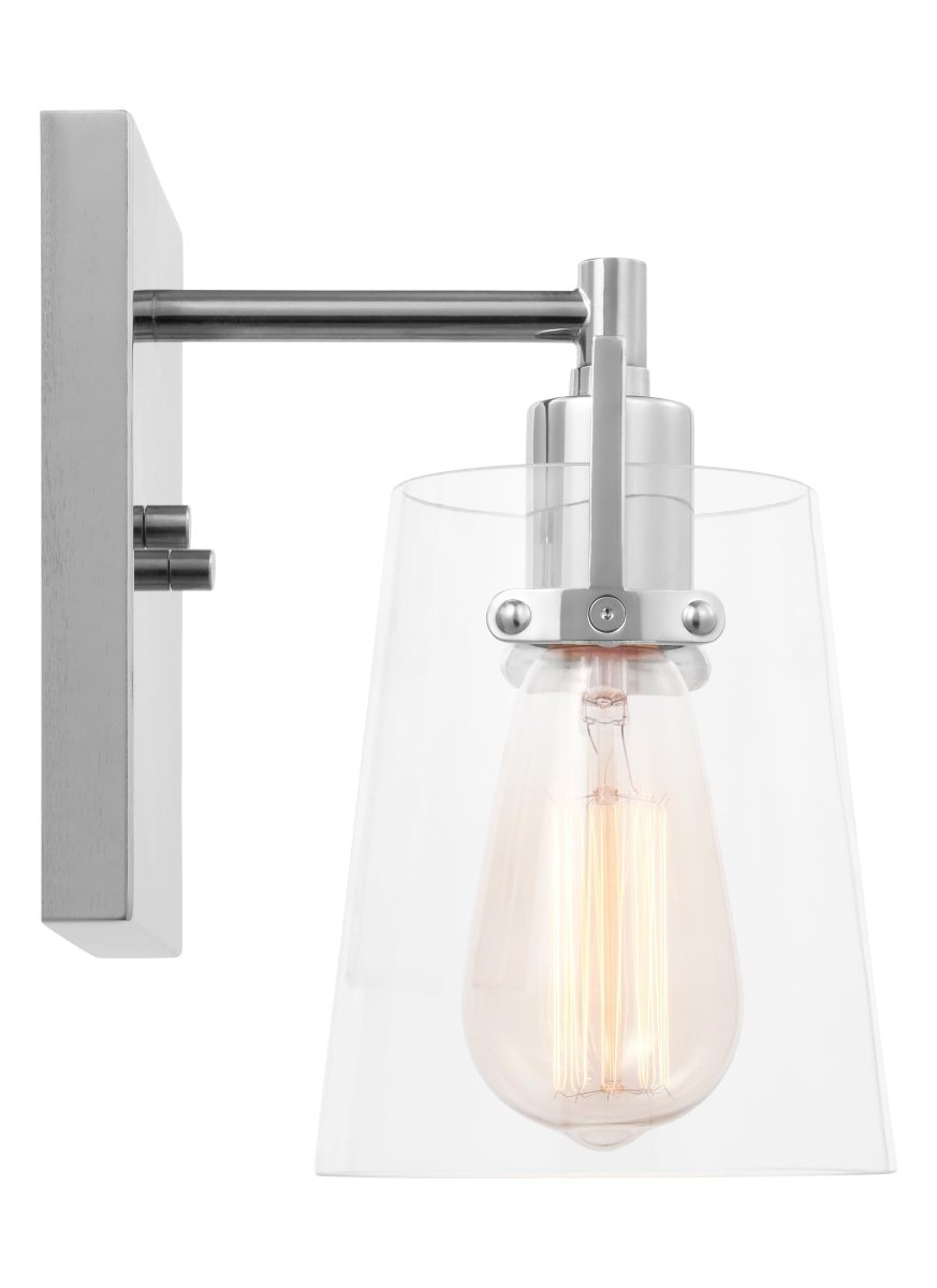 Luminaire de vanité Crofton - Chrome 5 1/4" by Visual Comfort Studio | Luminaires & cie
