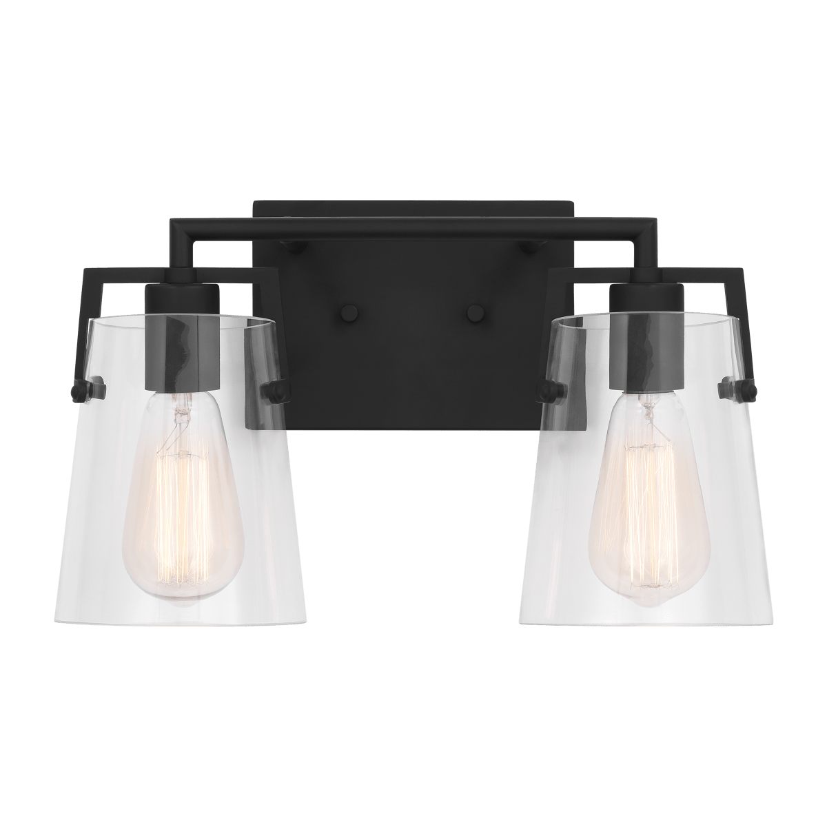 Luminaire de vanité Crofton - Noir de minuit 14 5/8" by Visual Comfort Studio | Luminaires & cie