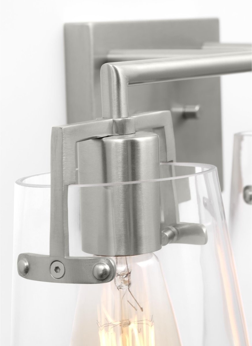 Luminaire de vanité Crofton - Acier brossé 24" by Visual Comfort Studio | Luminaires & cie