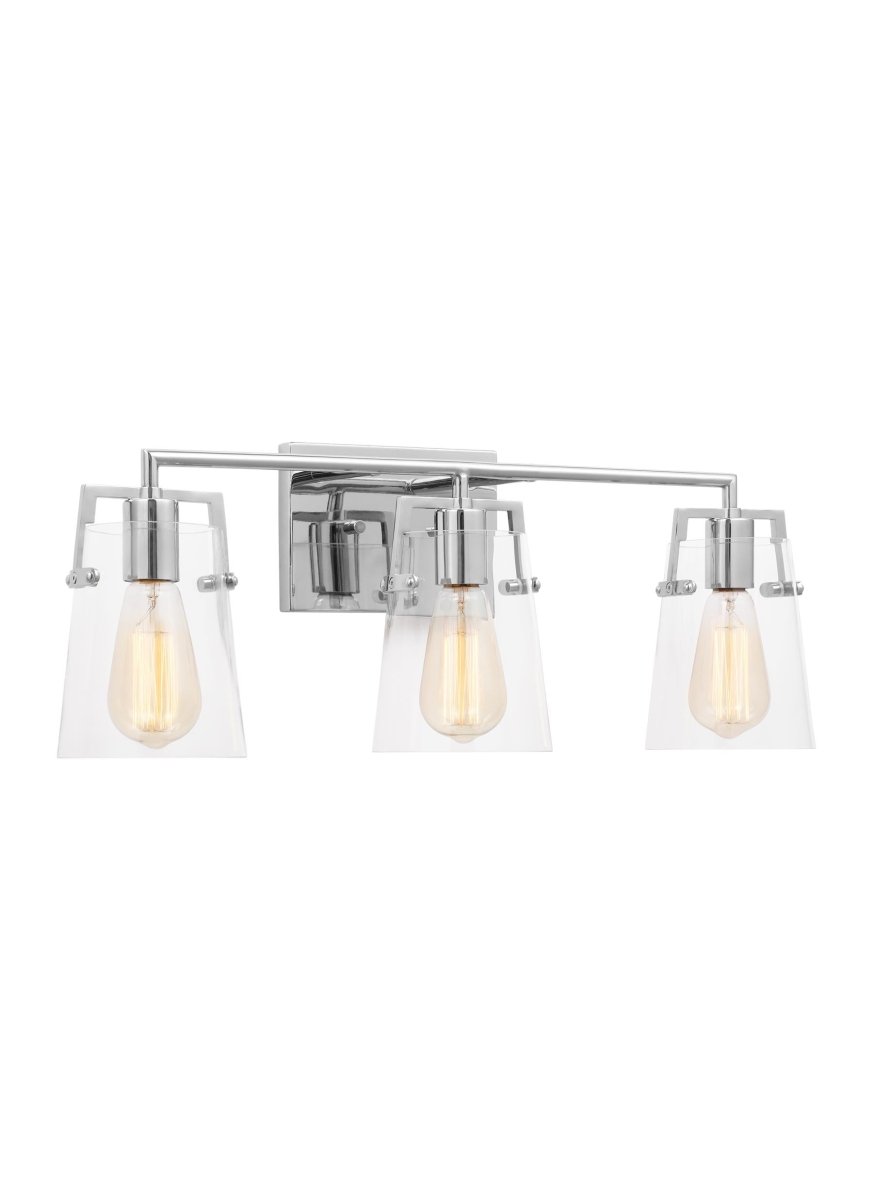 Luminaire de vanité Crofton - Chrome 24" by Visual Comfort Studio | Luminaires & cie
