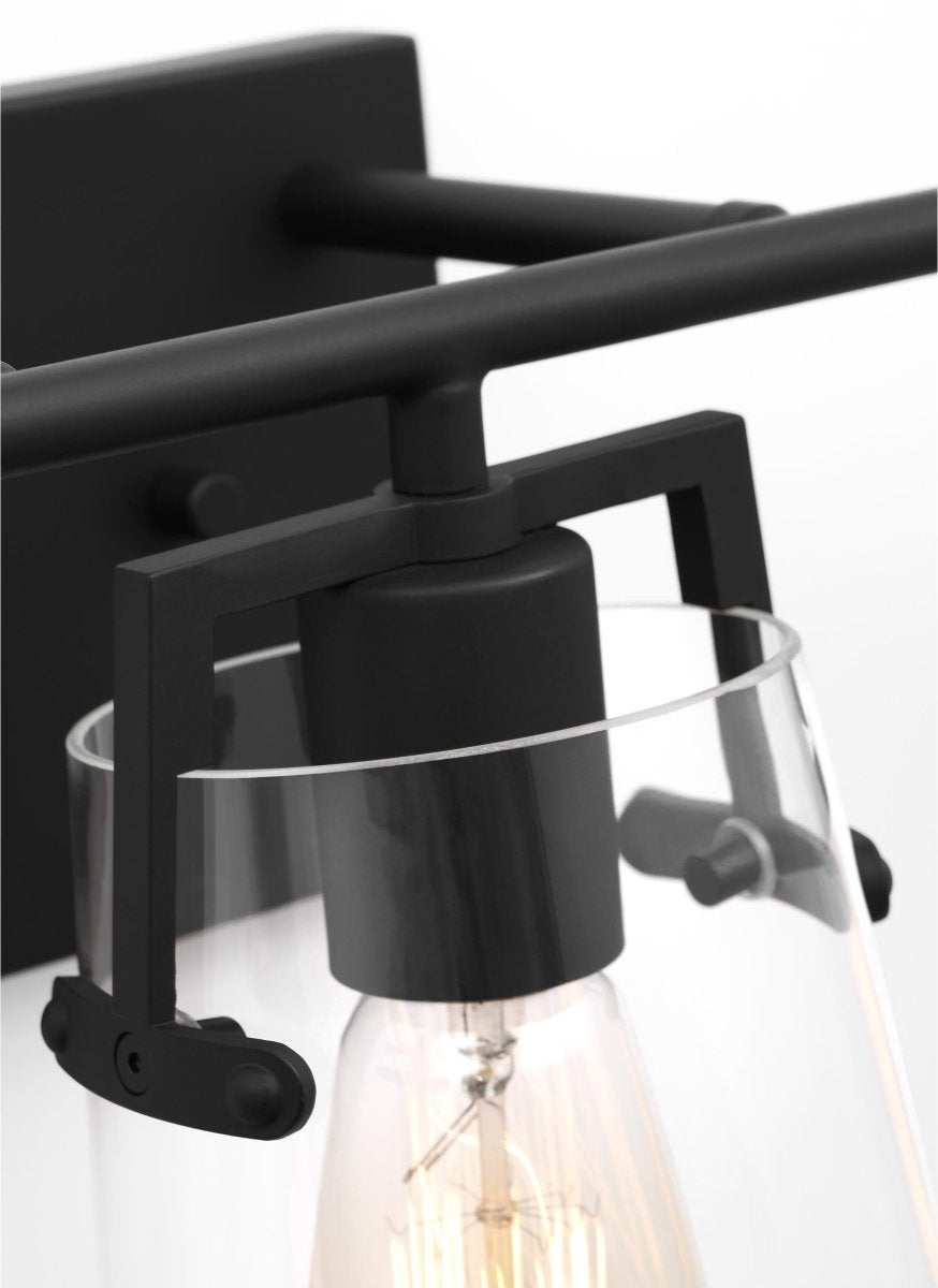 Luminaire de vanité Crofton - Noir de minuit 24" by Visual Comfort Studio | Luminaires & cie