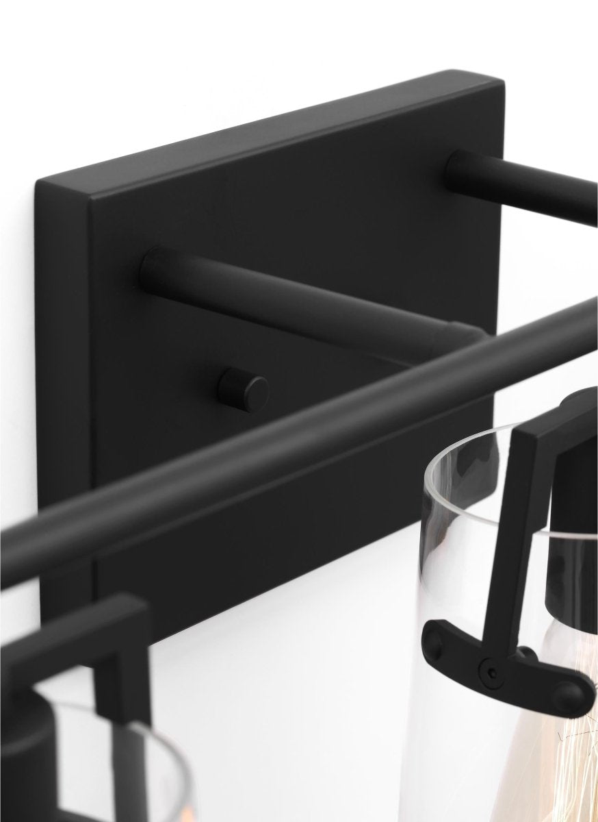 Luminaire de vanité Crofton - Noir de minuit 24" by Visual Comfort Studio | Luminaires & cie
