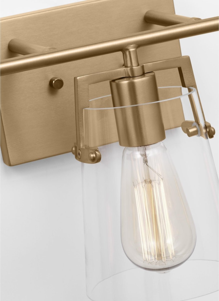Luminaire de vanité Crofton - Laiton satiné 24" by Visual Comfort Studio | Luminaires & cie