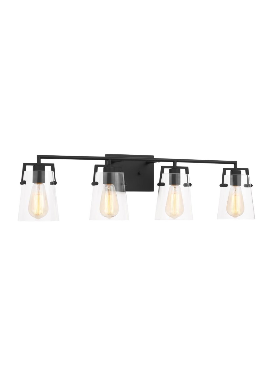 Luminaire de vanité Crofton - Noir de minuit 33 3/8" by Visual Comfort Studio | Luminaires & cie
