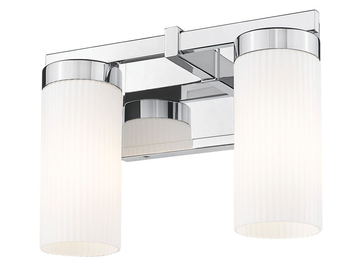 Luminaire de vanité Danica Chrome, 11 3/4" – vue 2