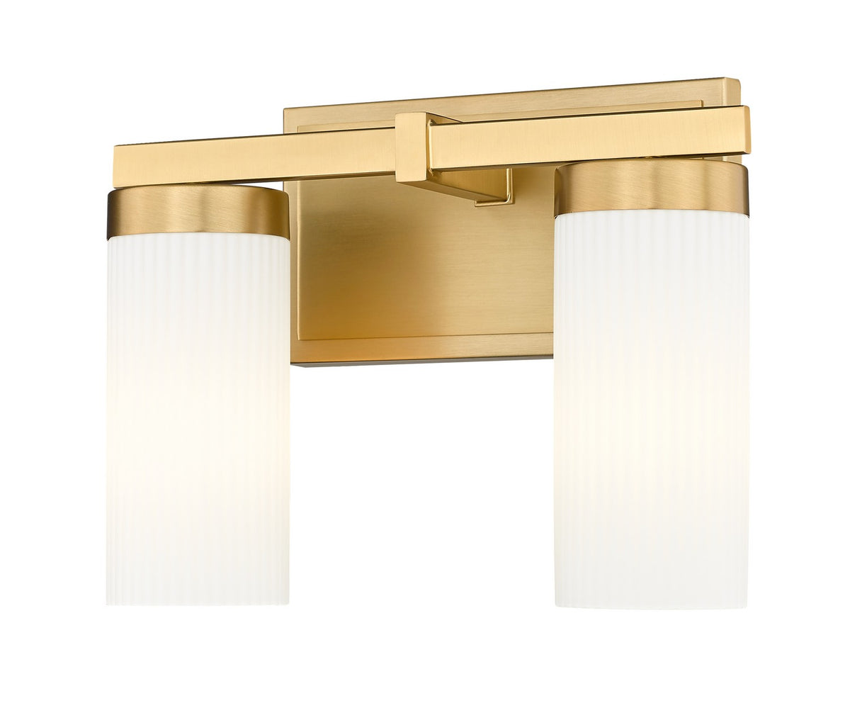 Luminaire de vanité Danica Or moderne, 11 3/4" – Z-Lite