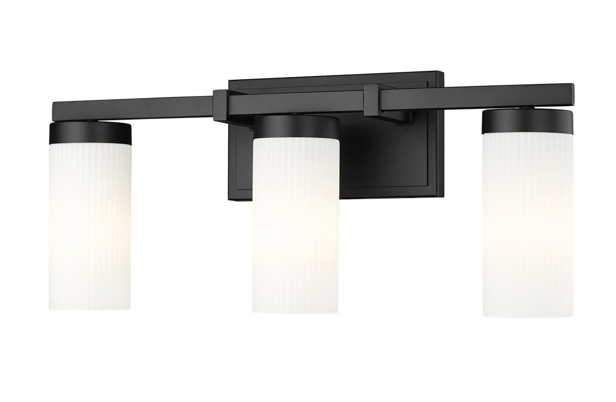 Luminaire de vanité Danica Noir mat, 20 1/2" – Z-Lite
