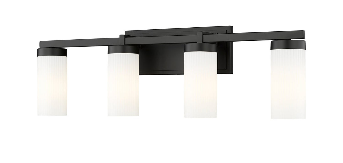 Luminaire de vanité Danica Noir mat, 29 1/2" – Z-Lite