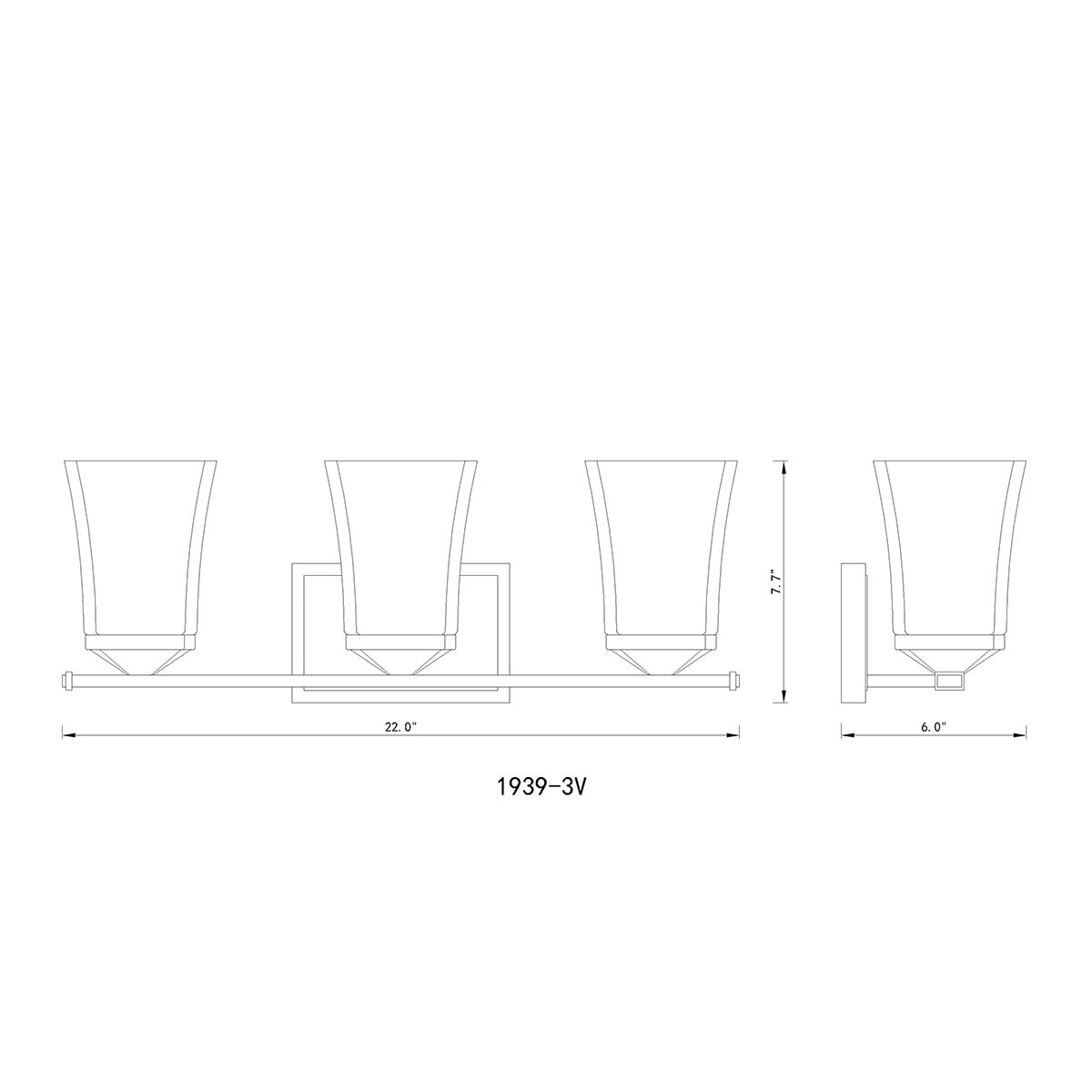 Luminaire de vanité Darcy