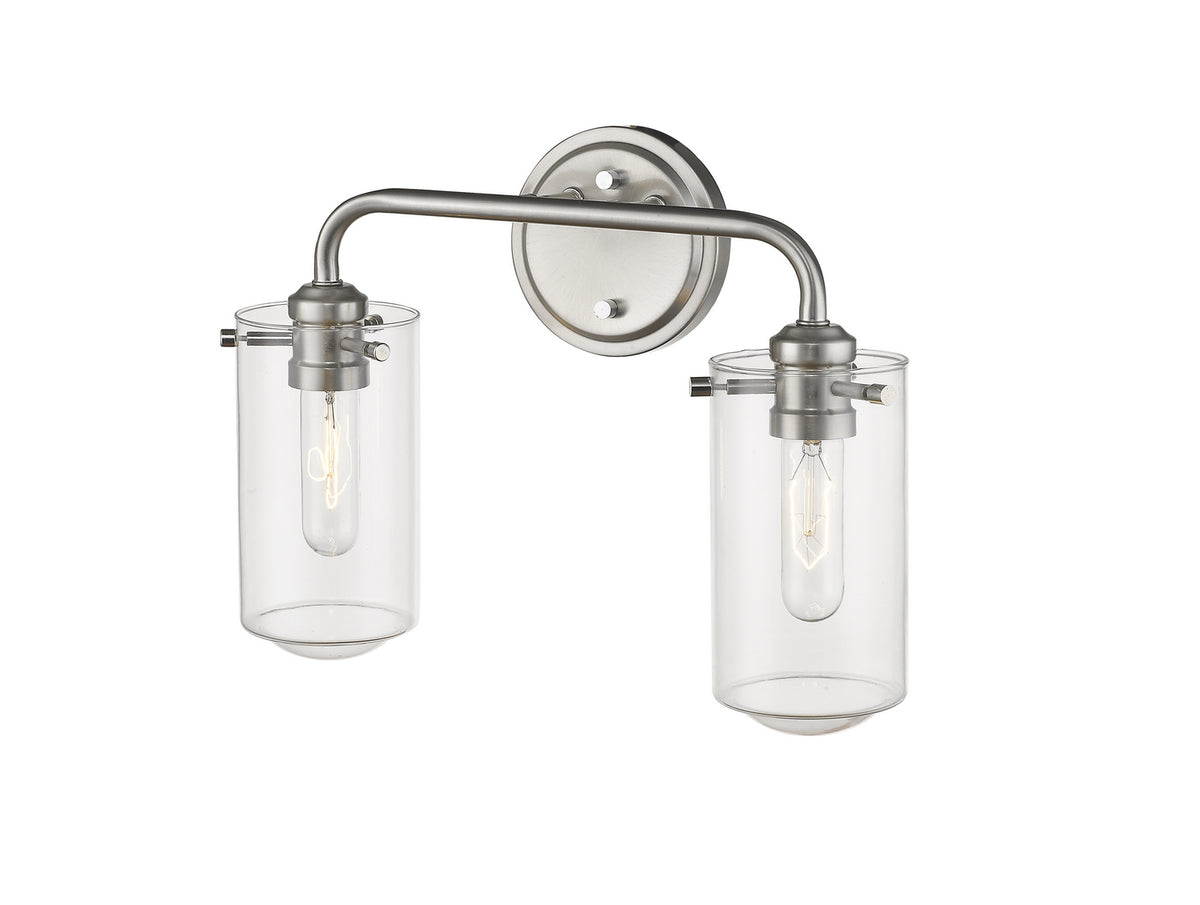 Luminaire de vanité Delaney Nickel brossé, 15" – vue 4