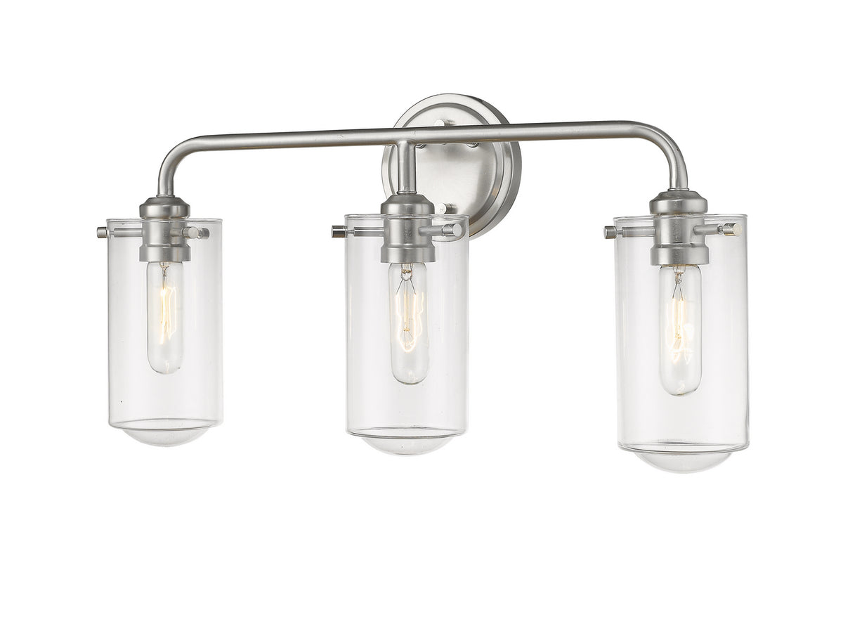 Luminaire de vanité Delaney Nickel brossé, 22" – vue 3