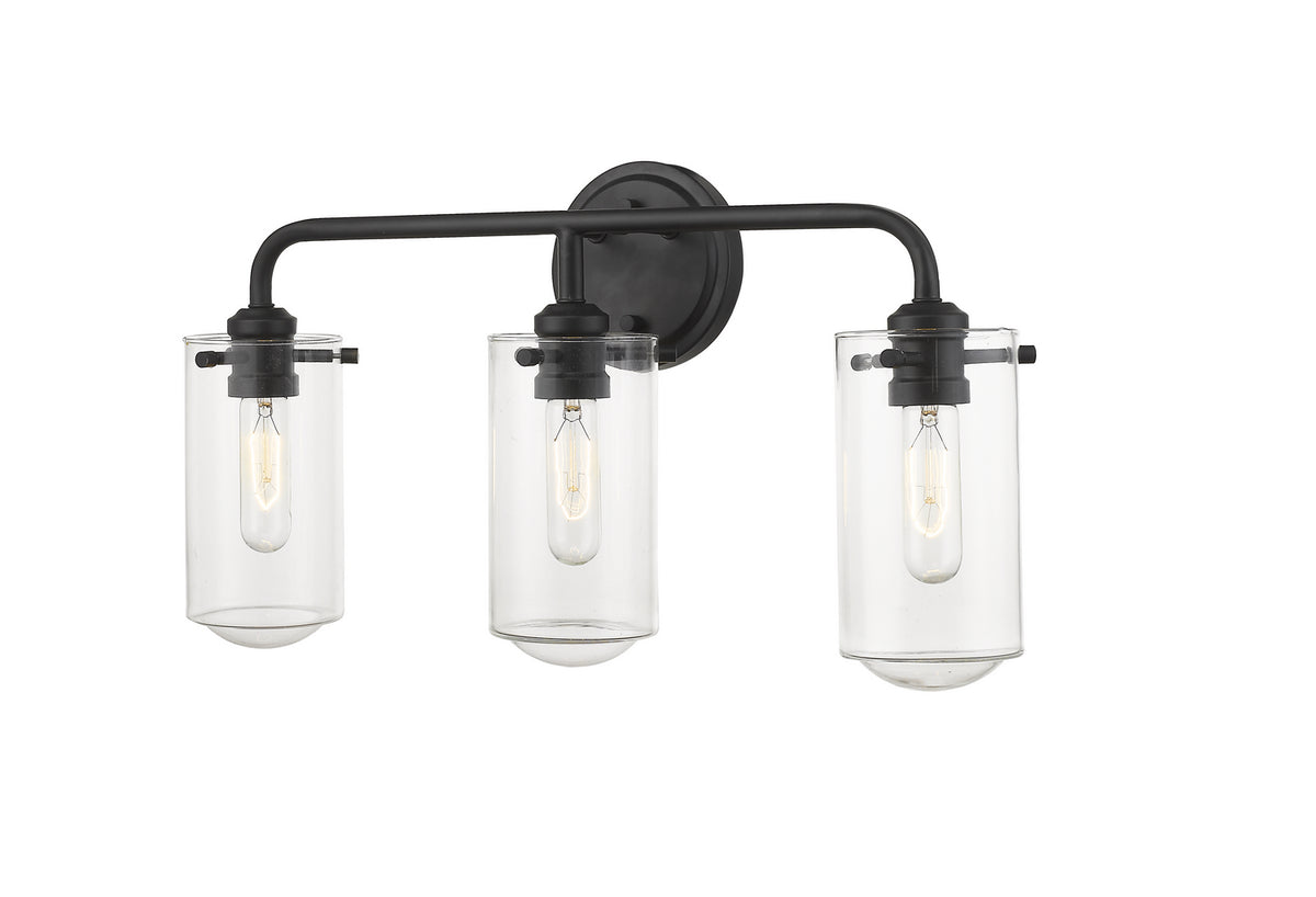 Luminaire de vanité Delaney Noir mat, 22" – vue 2