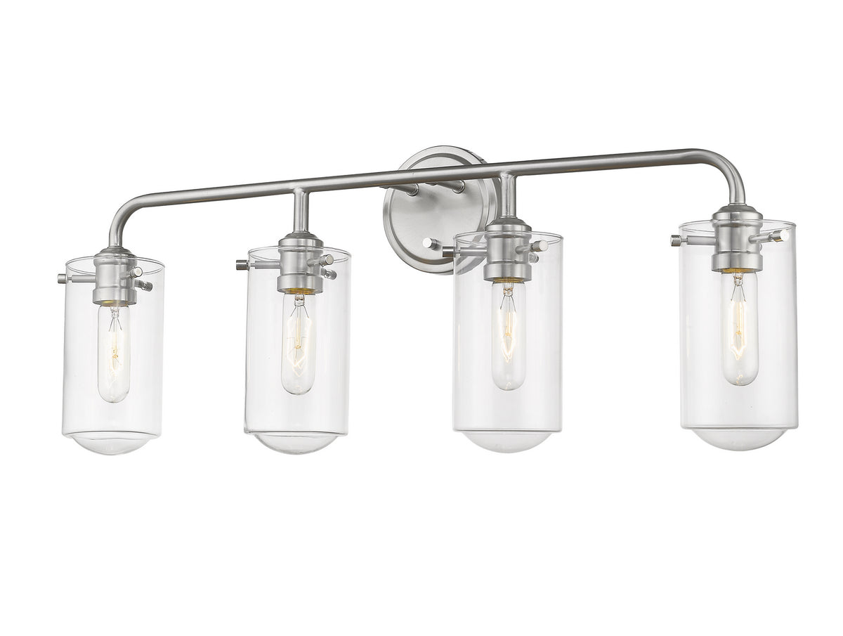Luminaire de vanité Delaney Nickel brossé, 30" – vue 2