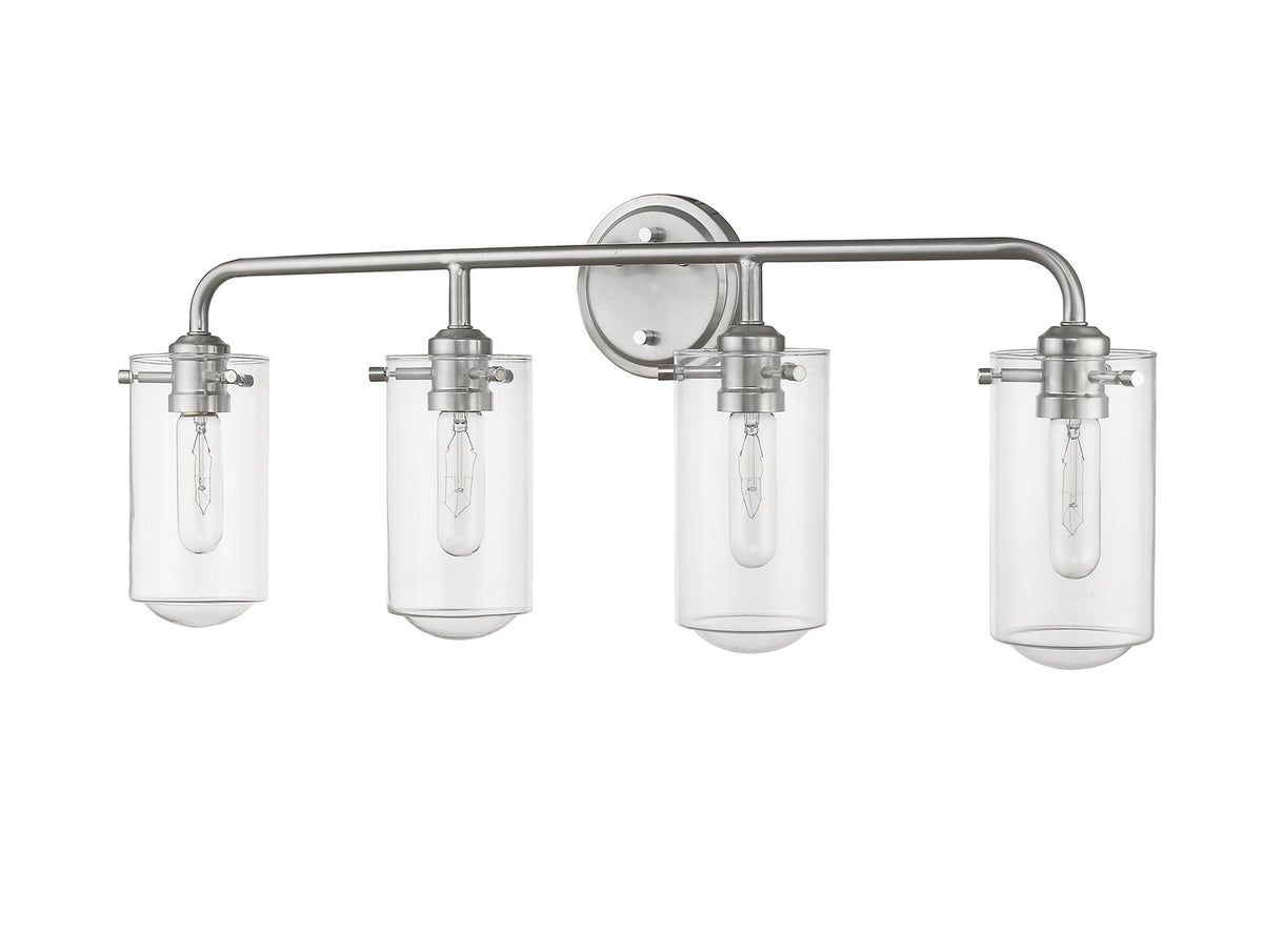 Luminaire de vanité Delaney Nickel brossé, 30" – vue 5