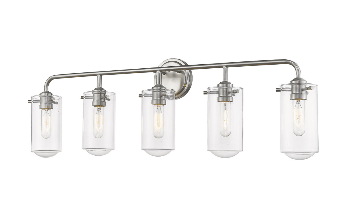 Luminaire de vanité Delaney Nickel brossé, 38" – vue 4