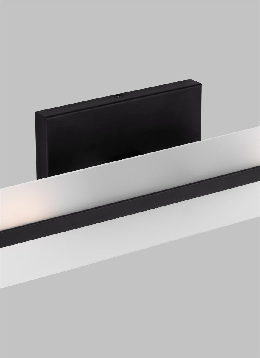 Luminaire de vanité Dex - Noir de minuit Ampoules DEL incluses 17 7/8" by Visual Comfort Studio | Luminaires & cie