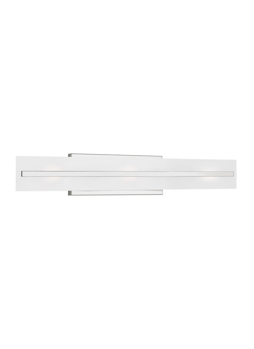 Luminaire de vanité Dex - Chrome Ampoules non - incluses 29 7/8" by Visual Comfort Studio | Luminaires & cie