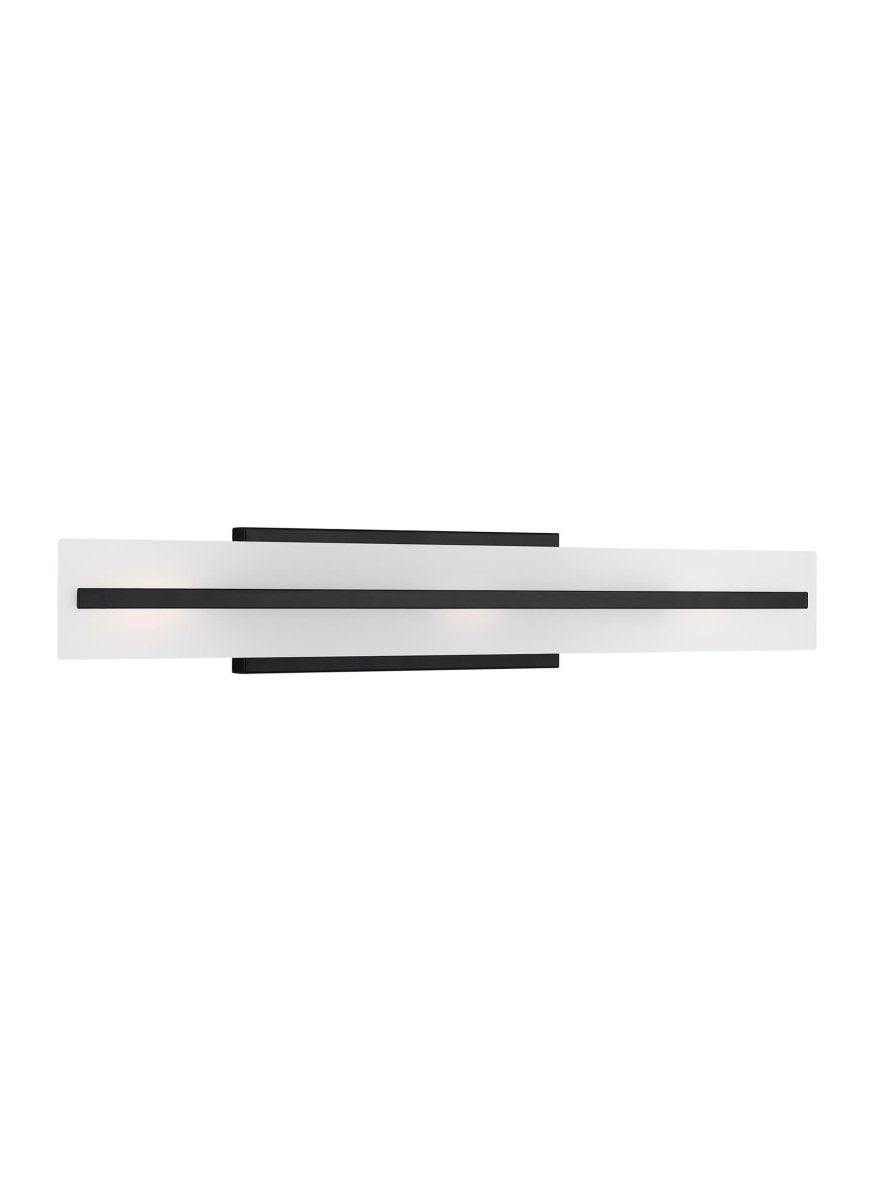 Luminaire de vanité Dex - Noir de minuit Ampoules non - incluses 29 7/8" by Visual Comfort Studio | Luminaires & cie