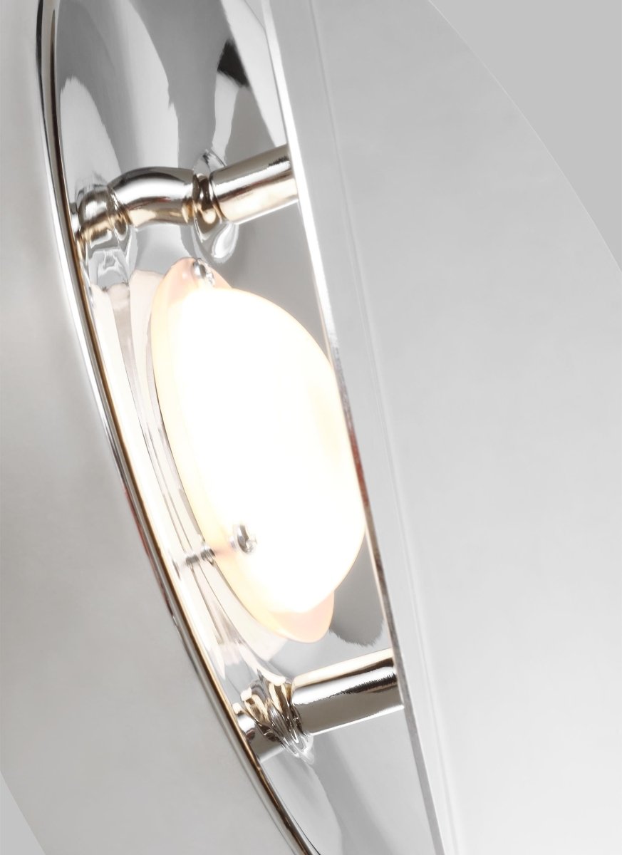 Luminaire de vanité Dottie - Nickel poli 6 5/8" by Visual Comfort Studio | Luminaires & cie